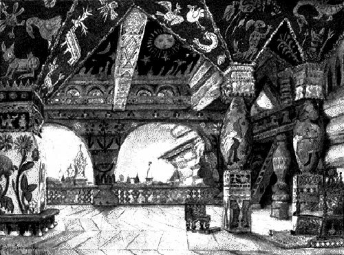 виктор васнецов «палаты царя берендея». виктор васнецов царь берендей. палаты царя берендея. терем палаты царя берендея. дворец царя берендея.