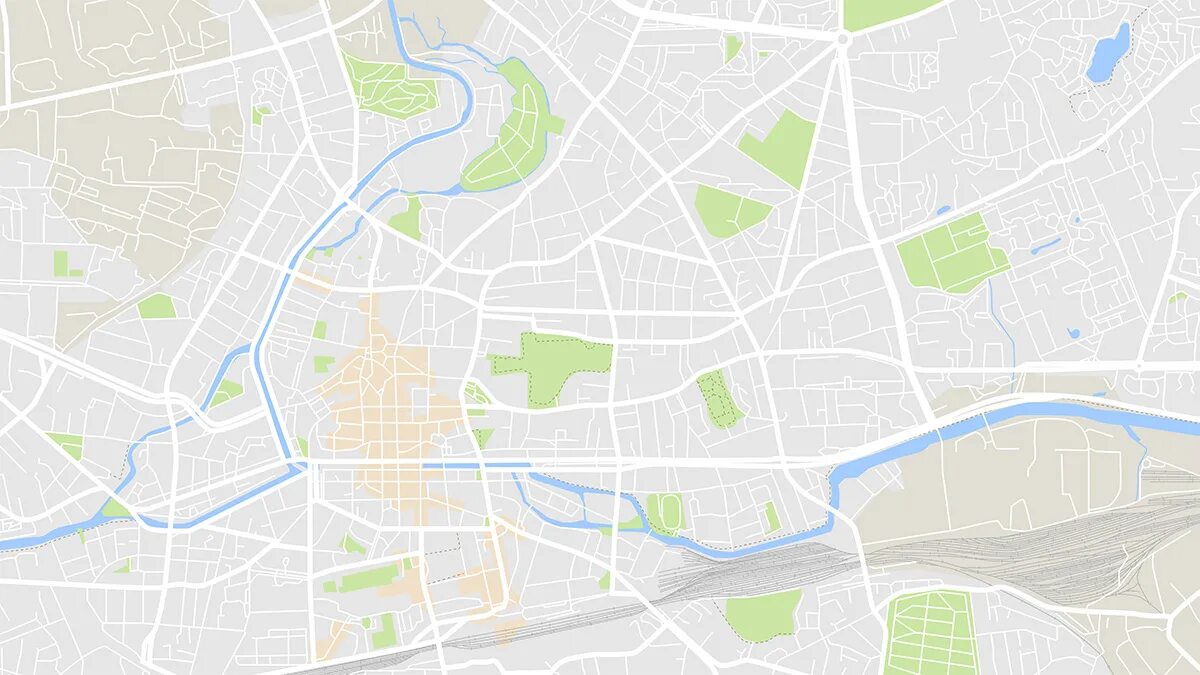 Small map. Карта сверху Франции улицы.