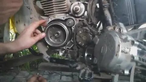 Как снять 172 мотор