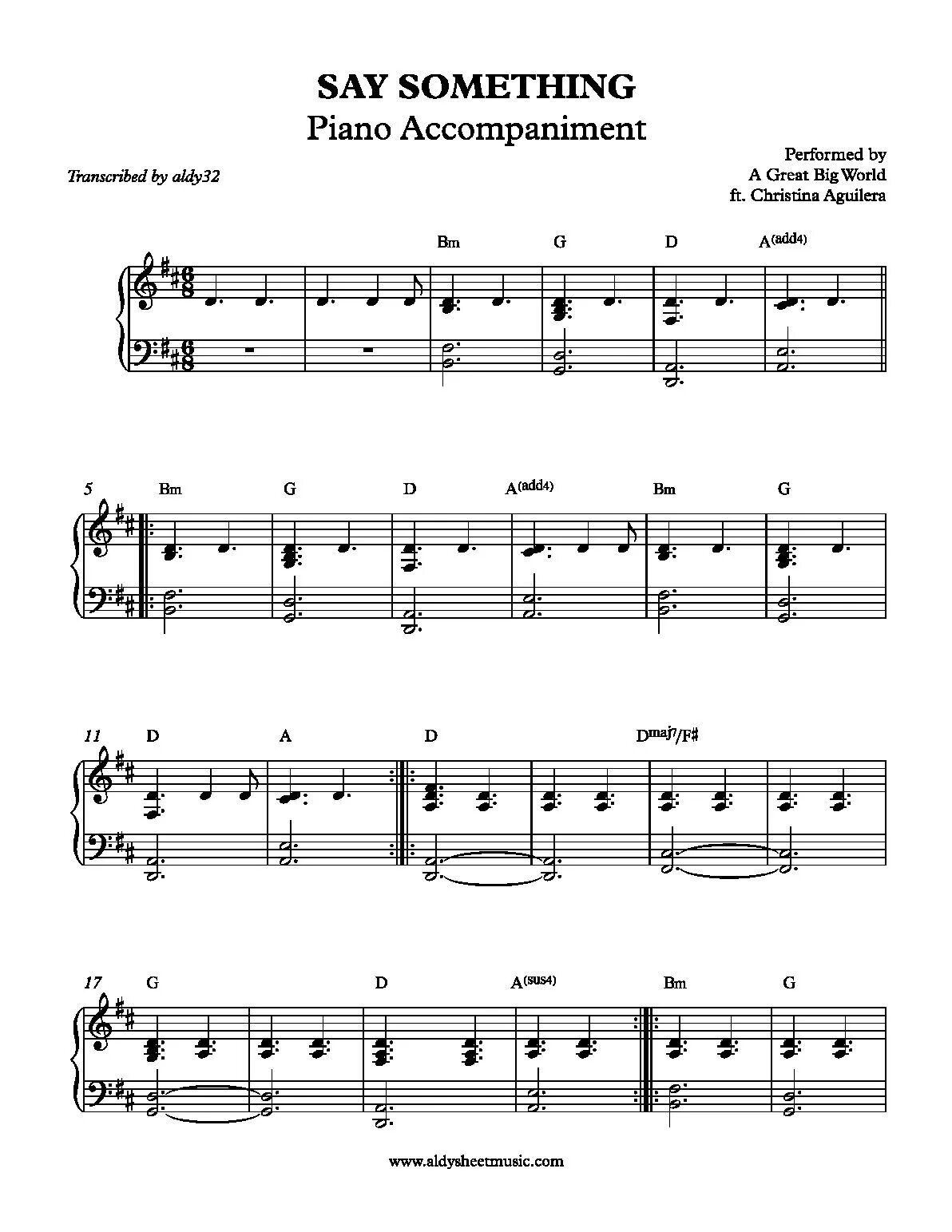 Say something words. Say something Ноты для пианино. Say something a great big World Ноты для фортепиано. Christina Aguilera - say something Ноты.