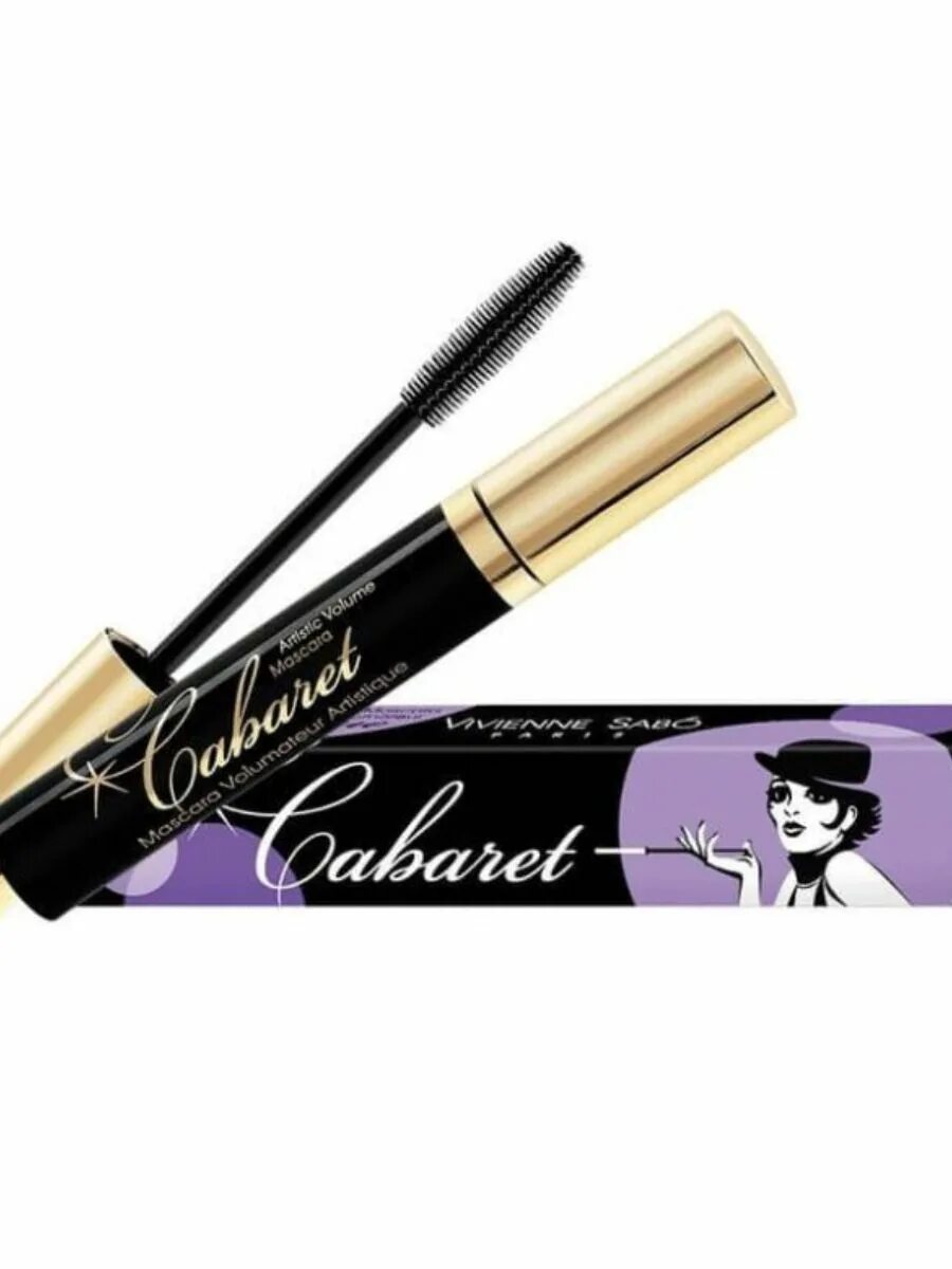 Cabaret volume mascara. Тушь Вивьен сабо Cabaret. Тушь Вивьен сабо кабаре. Тушь для ресниц Vivienne Sabo Cabaret. Тушь кабаре Вивьен сабо черная.