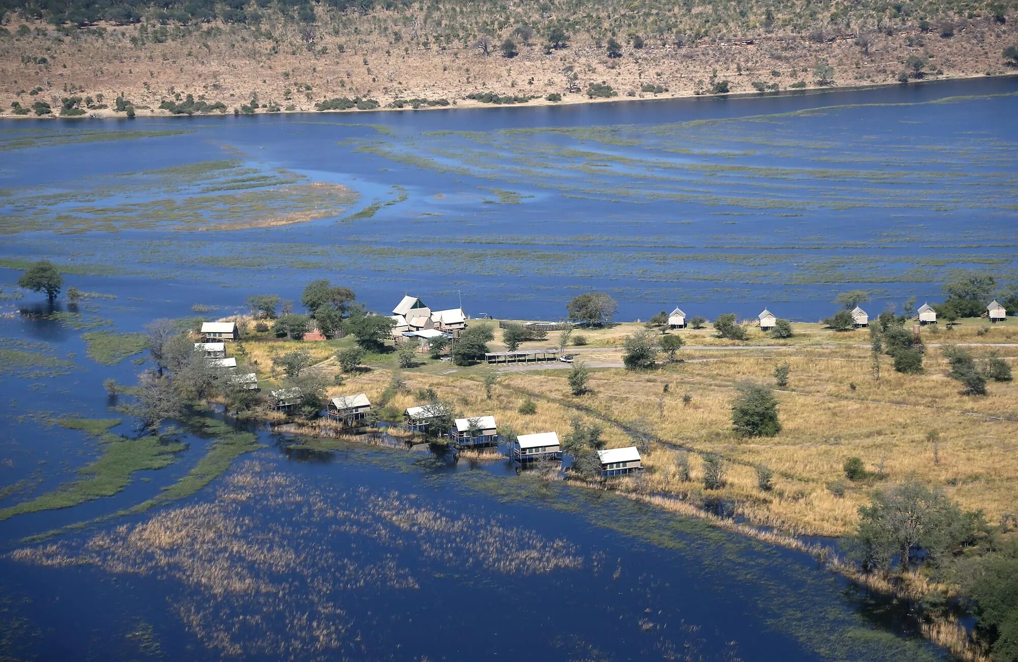 River camp. Ривер Кемп. River Camping. Twyfelfontain Campsite Namibia. Ngoma District.