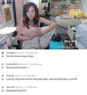 Pokimane Moan.