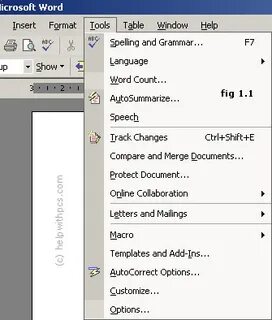 Words tool