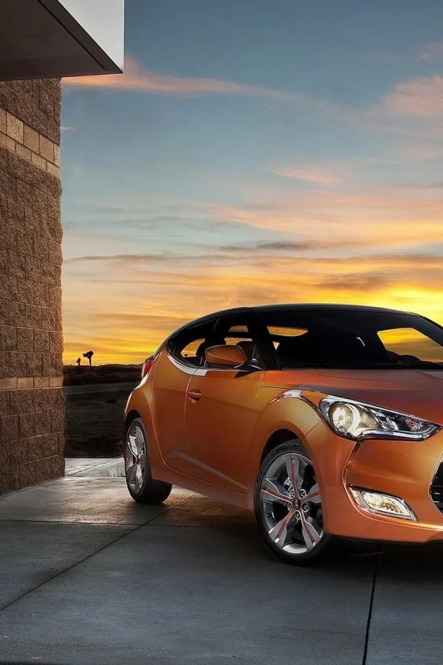 Hyundai Veloster. Хендай Велостер оранжевый. Солярис Велостер. Машины крутые хёндай.