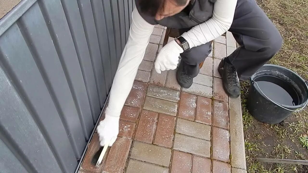 Как удалить тротуарную плитку
