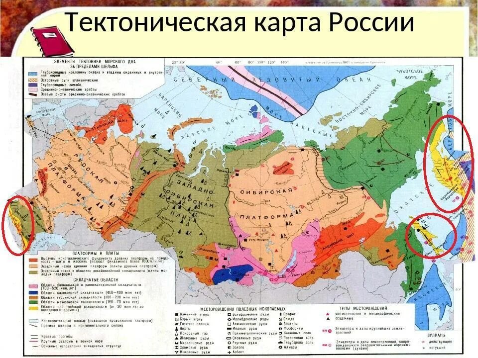 Выступы кристаллического фундамента древних платформ. Тектоническая структура рельефа россии карта. тектонические структуры платформы и плиты россии. тектоническая карта россии 8 класс атлас. карта складчатостей россии.
