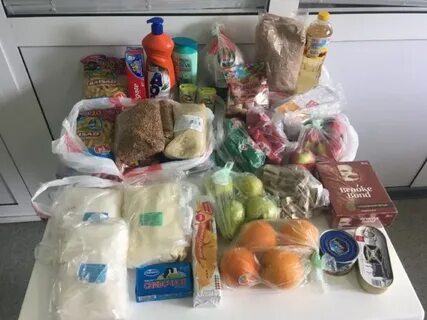 Гуманитарная помощь продуктами