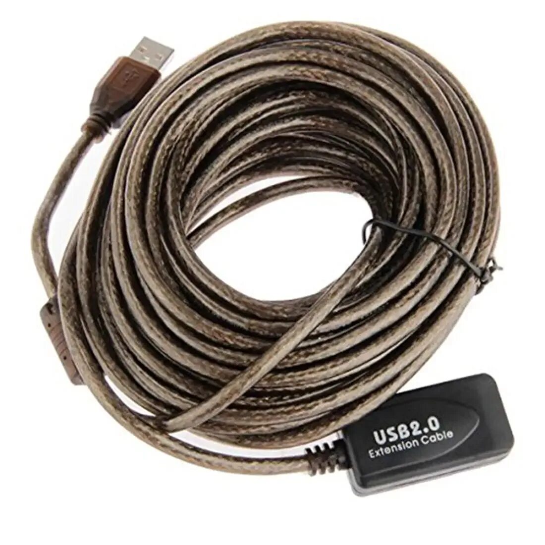 Активный usb купить. USB 2.0 Active Extension Cable. USB Extension Cable 10m. Активный удлинитель USB, 10м. 20 Metr USB 2.0 Active Extension Cable.