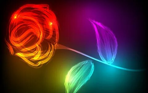Neon colorful
