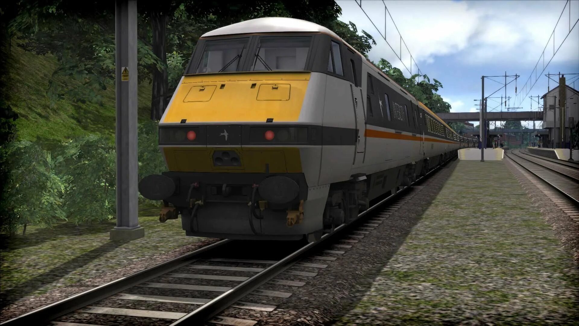 Train sim на пк. Intercity class 91. Class поезд Intercity 91. Intercity 225. Train Simulator Classic 2009.