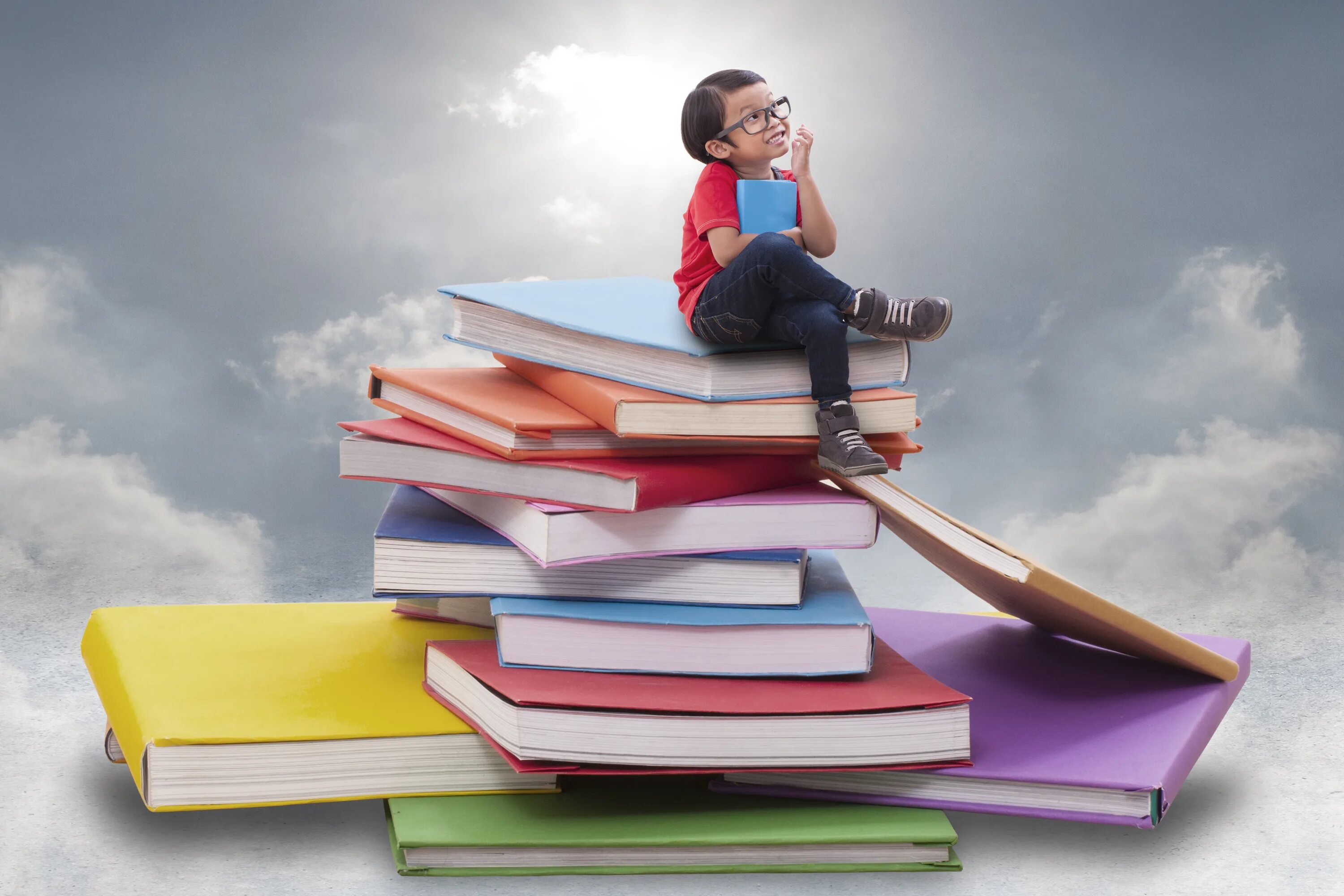 To spend time on books