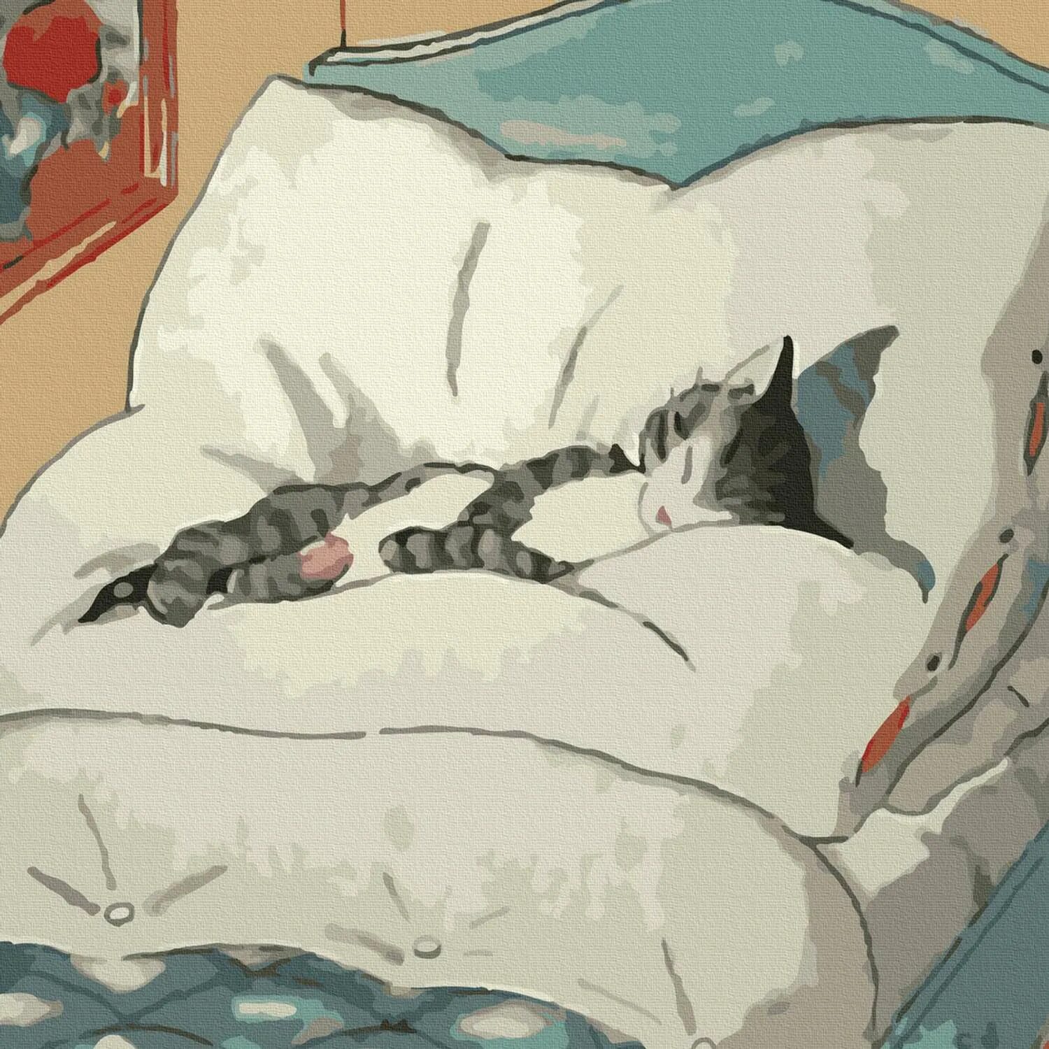 Cat nap art