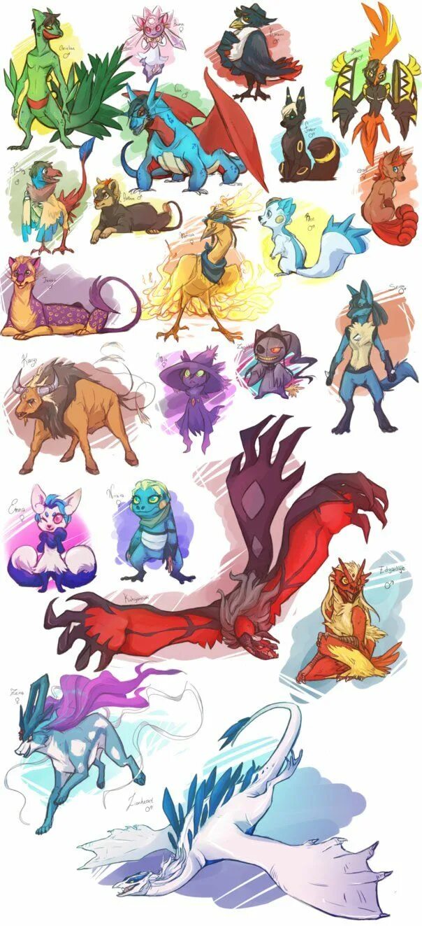 Different creatures