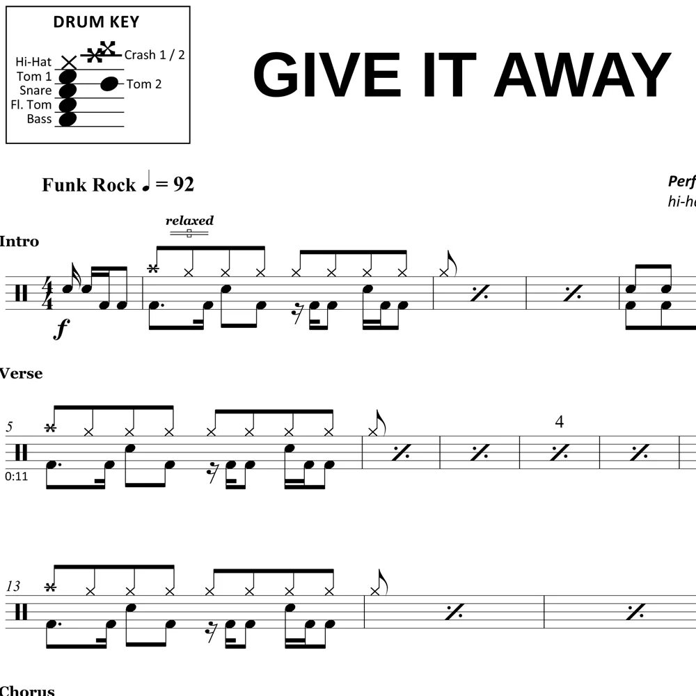 Red hot chili peppers give. Ноты барабаны Red hot Chili Peppers give it away. RHCP give it away Drum Notes. Red hot Chili Peppers give it away. Give it away Ноты для барабанов.