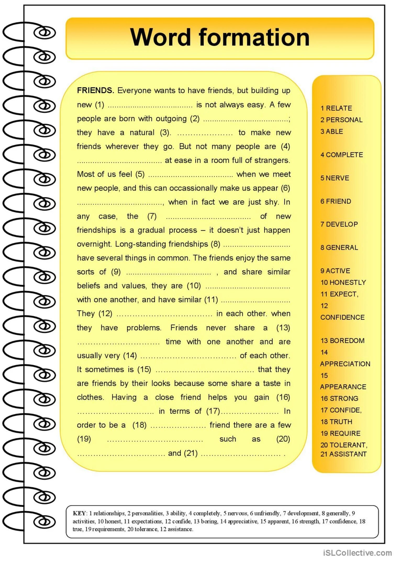 Слово друг в английском языке. Word formation. Word formation задания. Word formation английском языке Worksheet. Word formation упражнения Worksheet.