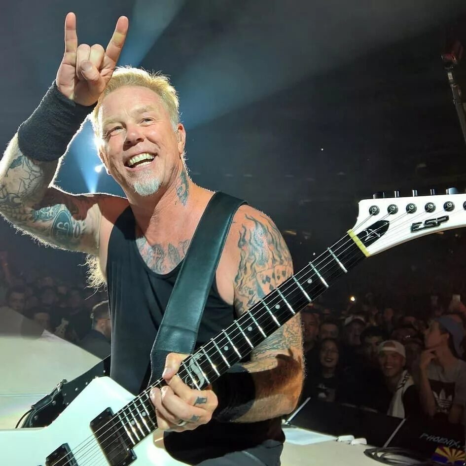 James Hetfield 2019. Say metal