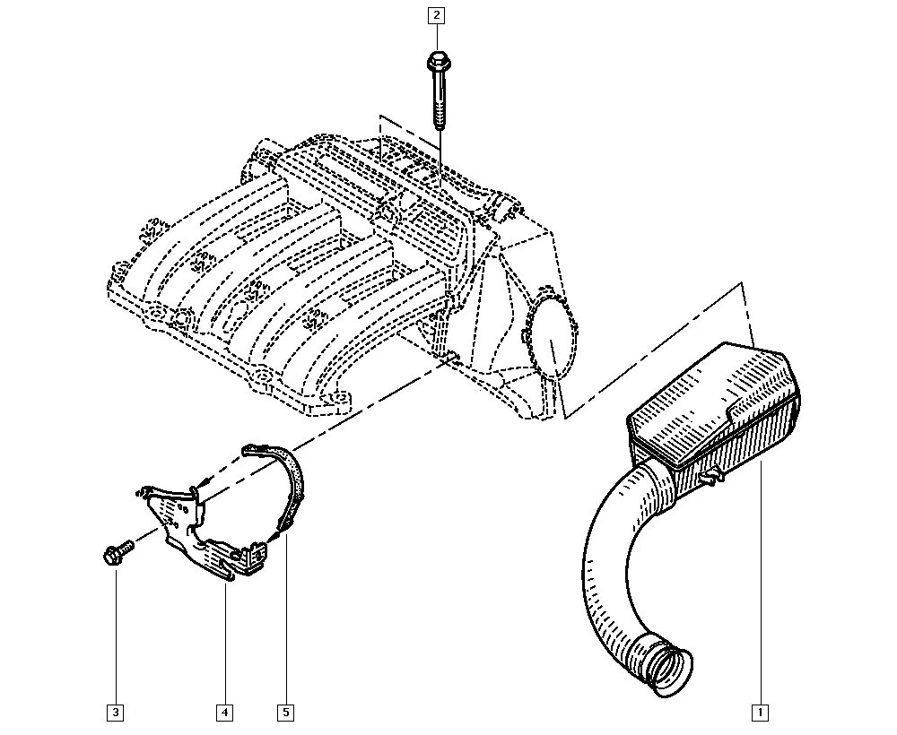 Воздушный фильтр симбол. Патрубок корпуса воздушного фильтра Дастер 2.0 143 лс 2015. Крепеж патрубок фильтра Рено Логан 2. Болт крепления воздушного фильтра Рено Дастер 1.6. Болт крепления воздушного фильтра Рено Логан 2.