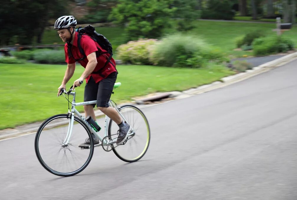 Ride a fly bike