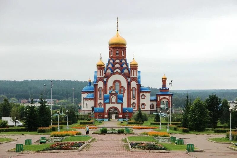 В красноярском крае храмы. Храм город Зеленогорск Красноярский край.