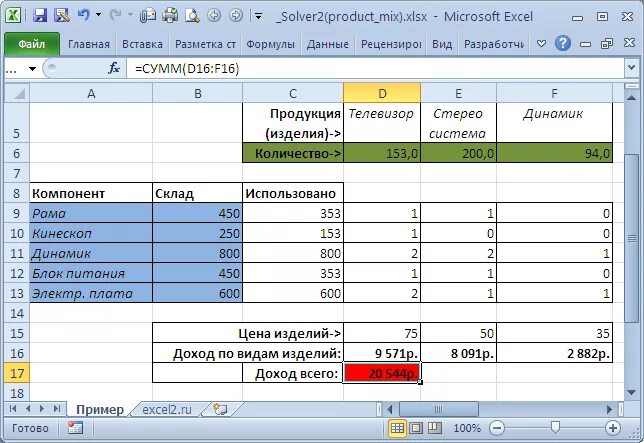 Расчеты организация excel. Пример целевой функции в эксель. Решение задач в excel. Задачи в экселе. Эксель задачи с решением.