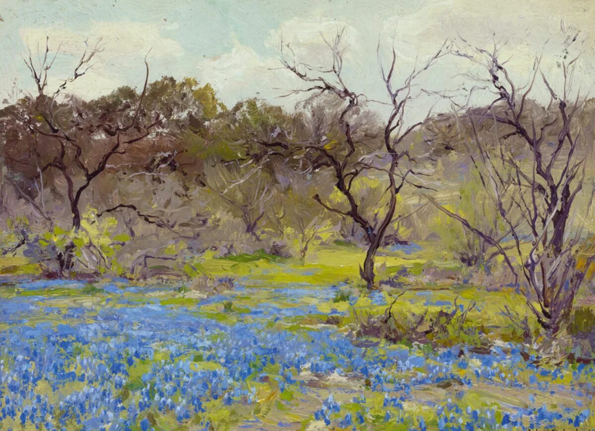 Джулиан Ондердонк картины. Джулиан Ондердонк/ Julian Onderdonk (1882 -1922). Весенние картины известных художников