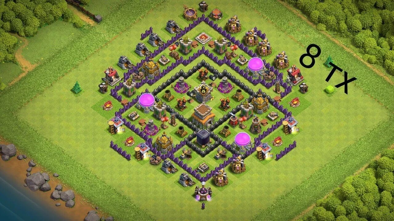 Clash of clans местоположение