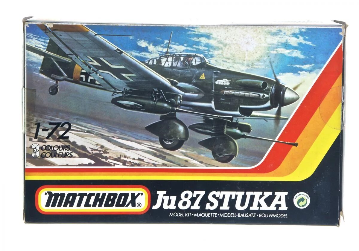 Ju 90 модель 1/72. Matchbox самолеты. Туман пикирующий бомбардировщик