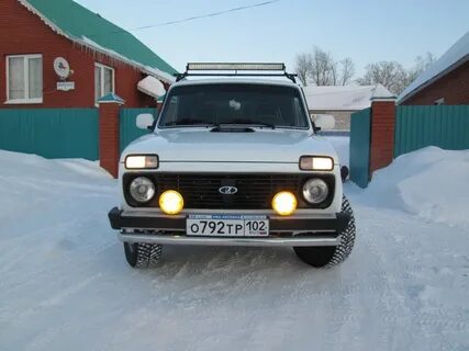 Светодиодная балка на ниву 21214