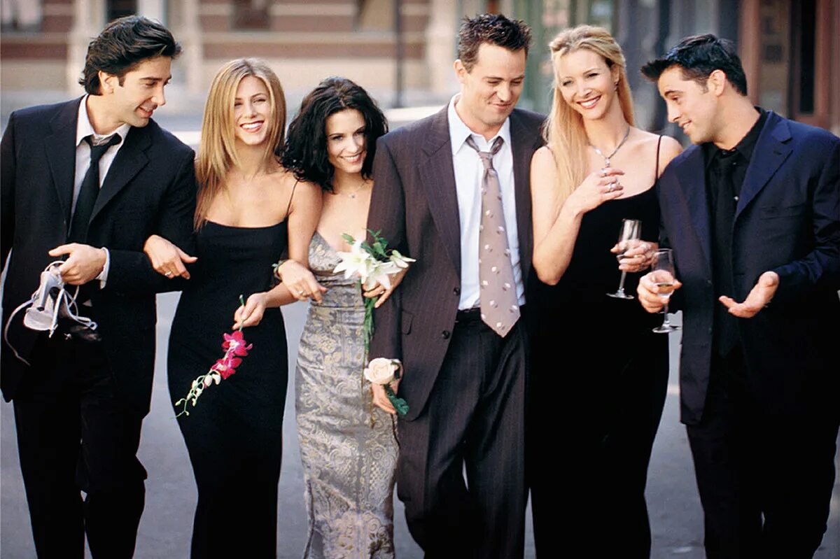 Friends poster. Друзья 1994-2004.