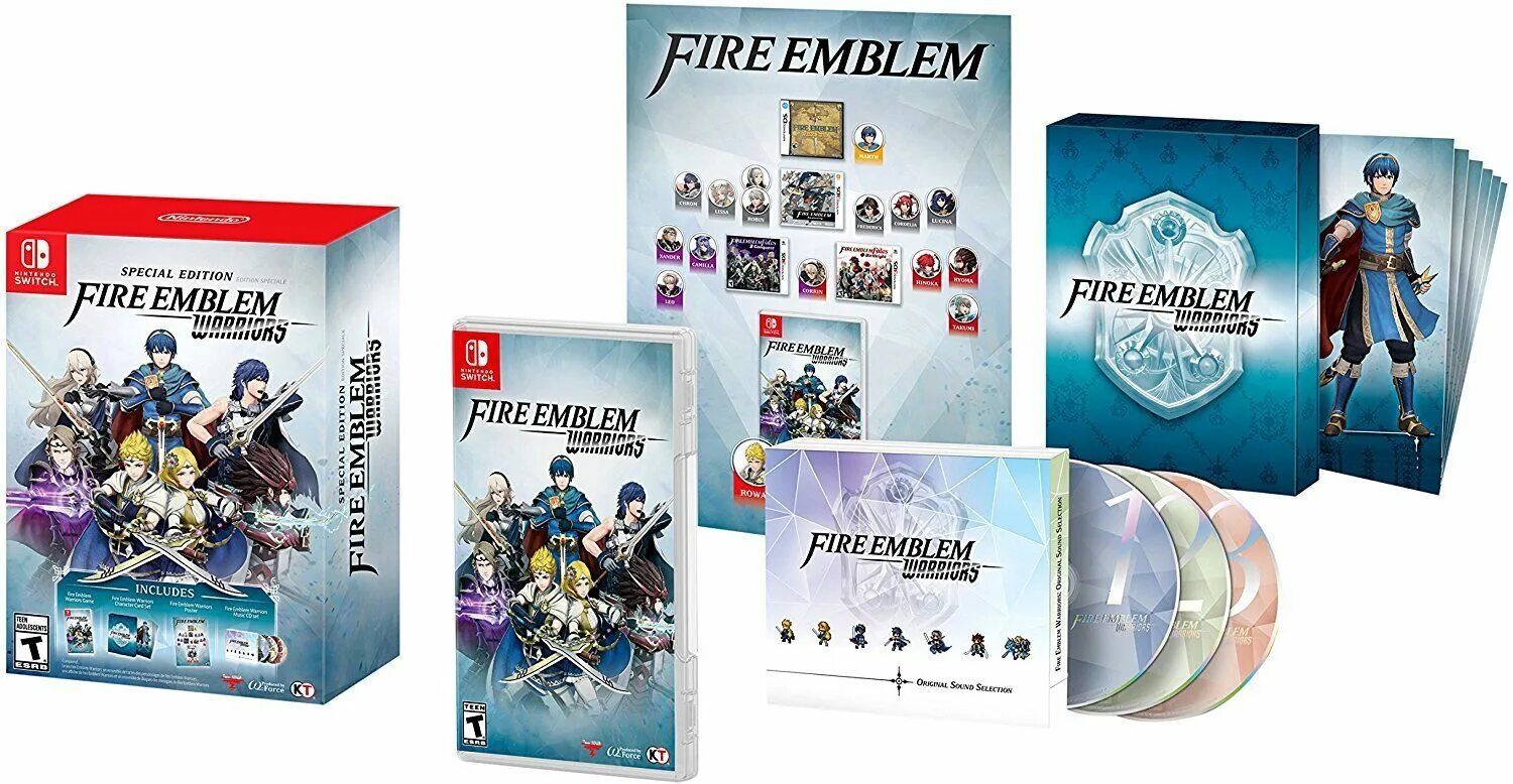 Nintendo fire emblem. Fire Emblem Warriors Ограниченное издание. Fire Emblem Warriors Limited Edition. Fire Emblem Nintendo Switch. Fire Emblem Collector Edition.