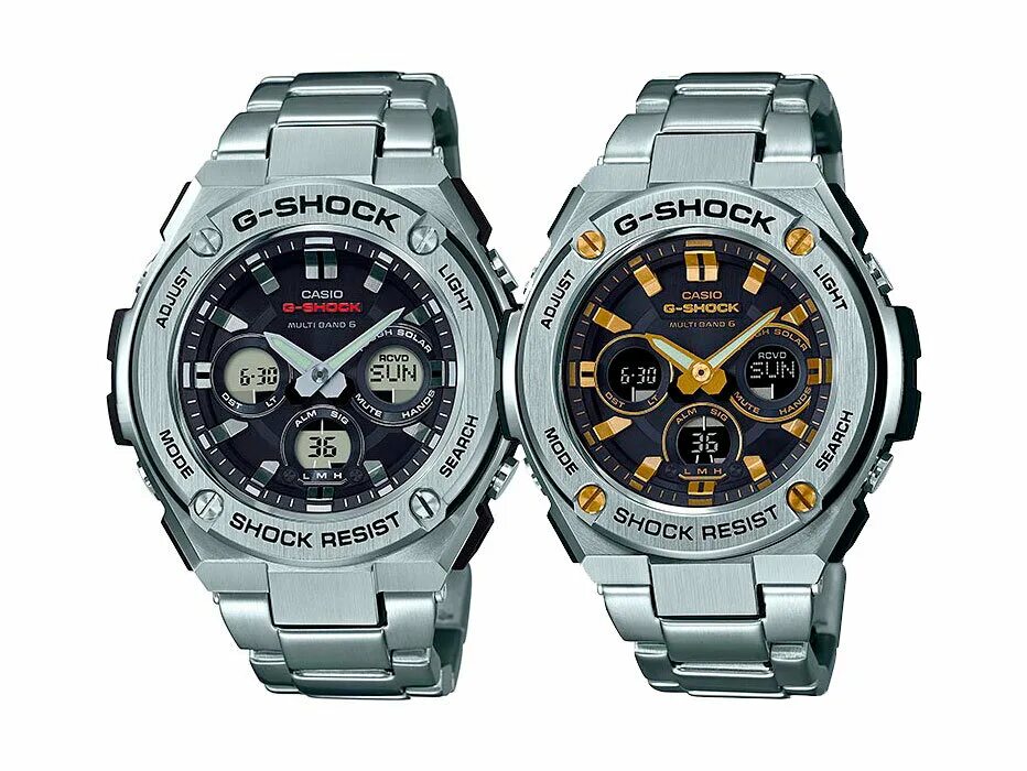 Джи кор. Часы касио g-shock металлические. касио джи шок железные.
