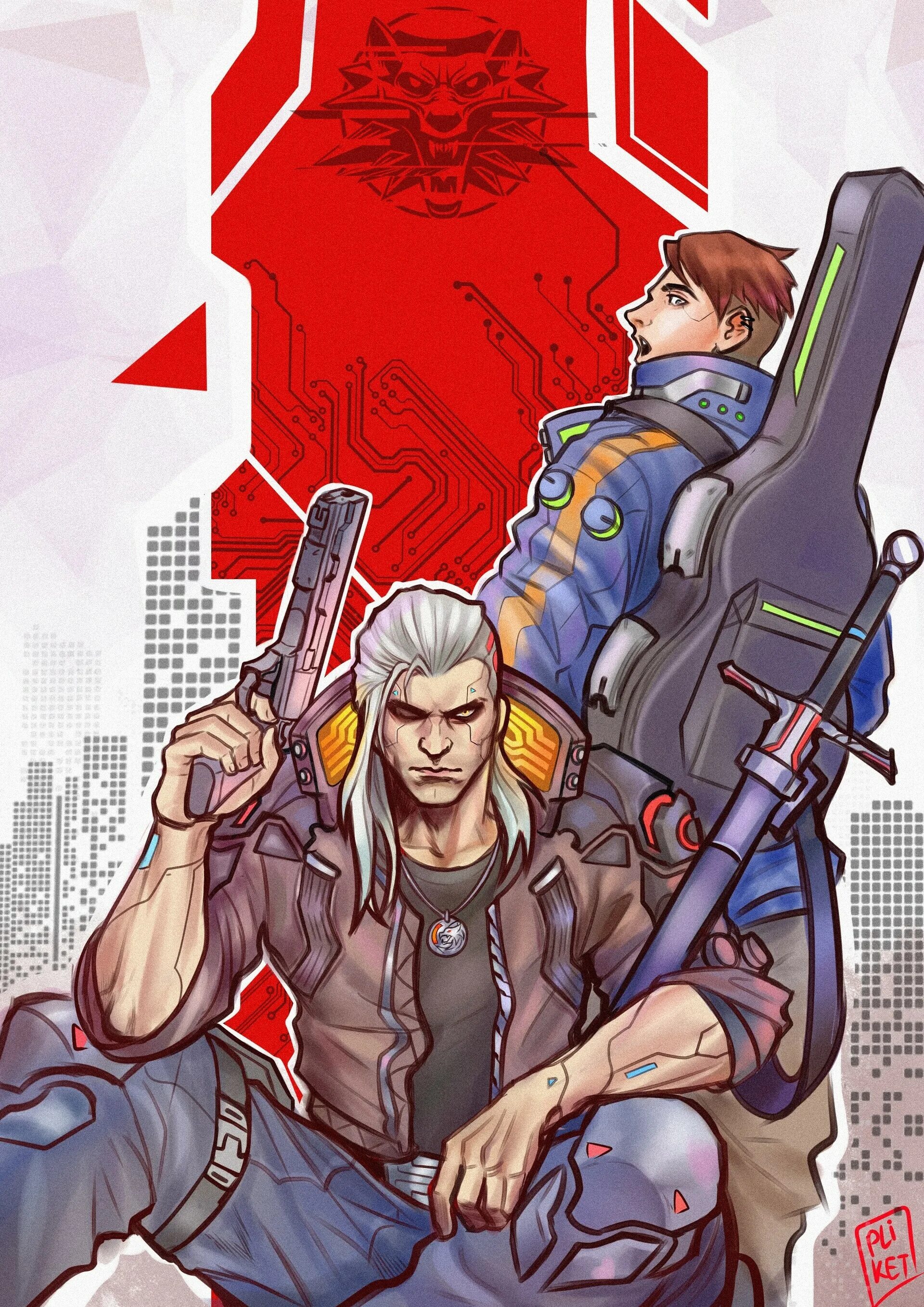 Cyberpunk witcher