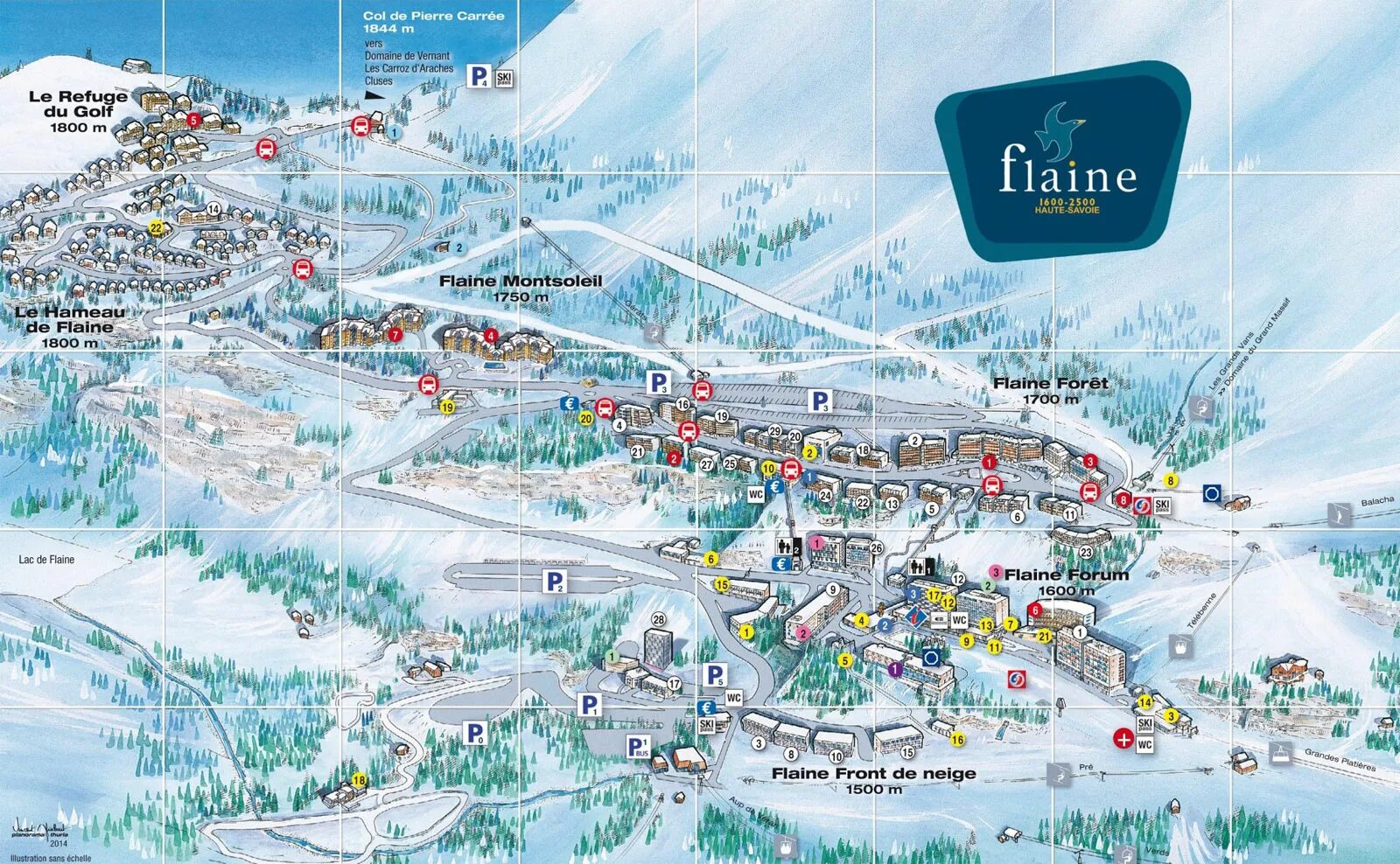 Названия горнолыжных курортов. Flaine горнолыжный курорт. Flaine горнолыжный курорт схема. Горнолыжные курорты Сербии на карте. Оре Швеция курорт карта.