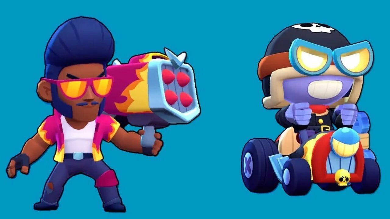 Картинка бравл старса. Браво из Brawl Stars. Brawl Stars Леон Карл. Оружие героев Браво старс. Браво старс персы.
