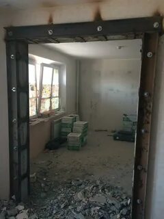Проем в бетонной
