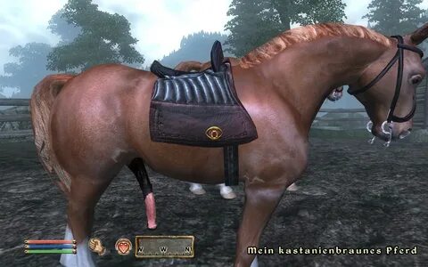 mein kastanienbraunes pferd, oblivion, the elder scrolls, 3d, horse, horsec...
