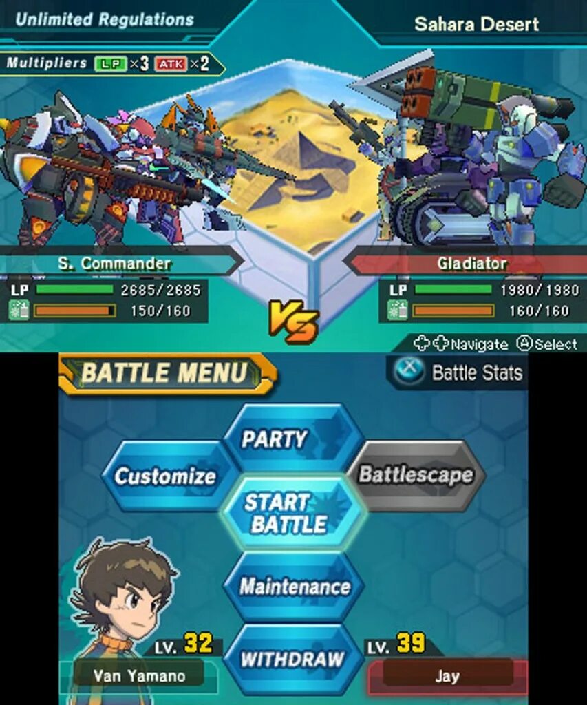 Battle stats