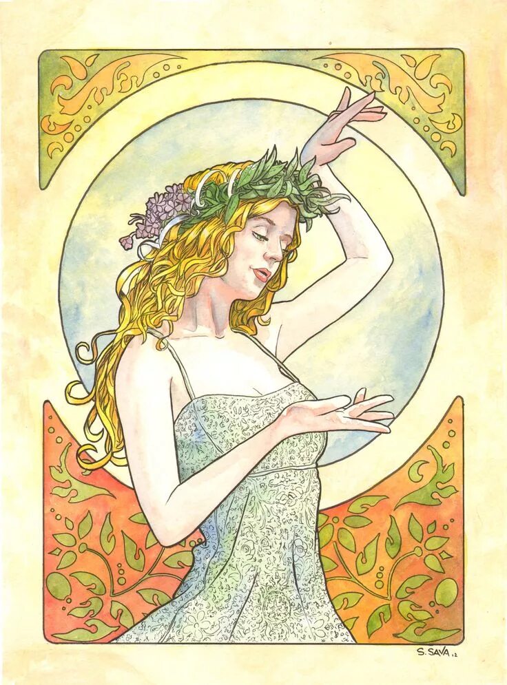 Art nouveau style