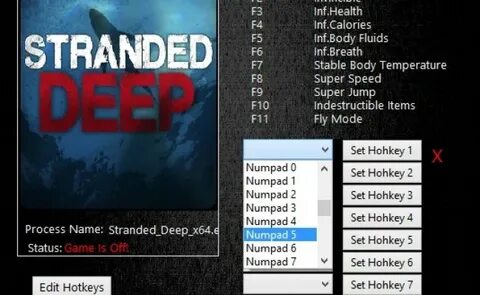 Stranded deep трейнер
