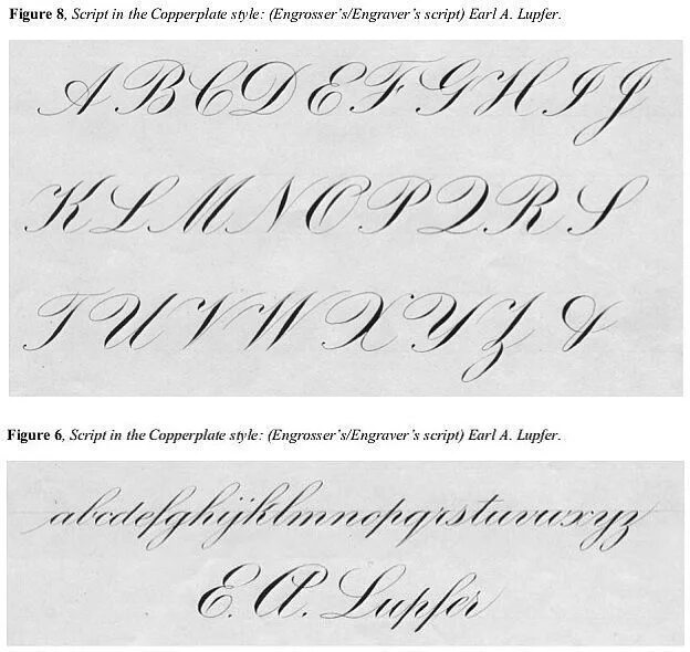 Parted script. Copperplate почерк. стиль copperplate. spencerian script английский. шрифт english script hand.
