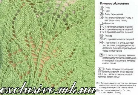 Узор листья с цветами