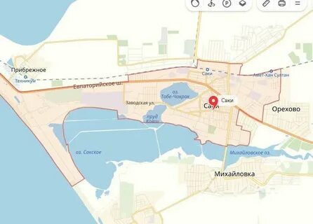 Карта саки