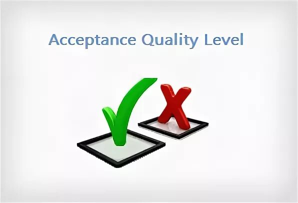 Acceptable quality Level/limit. AQL. Acceptable. Quality level