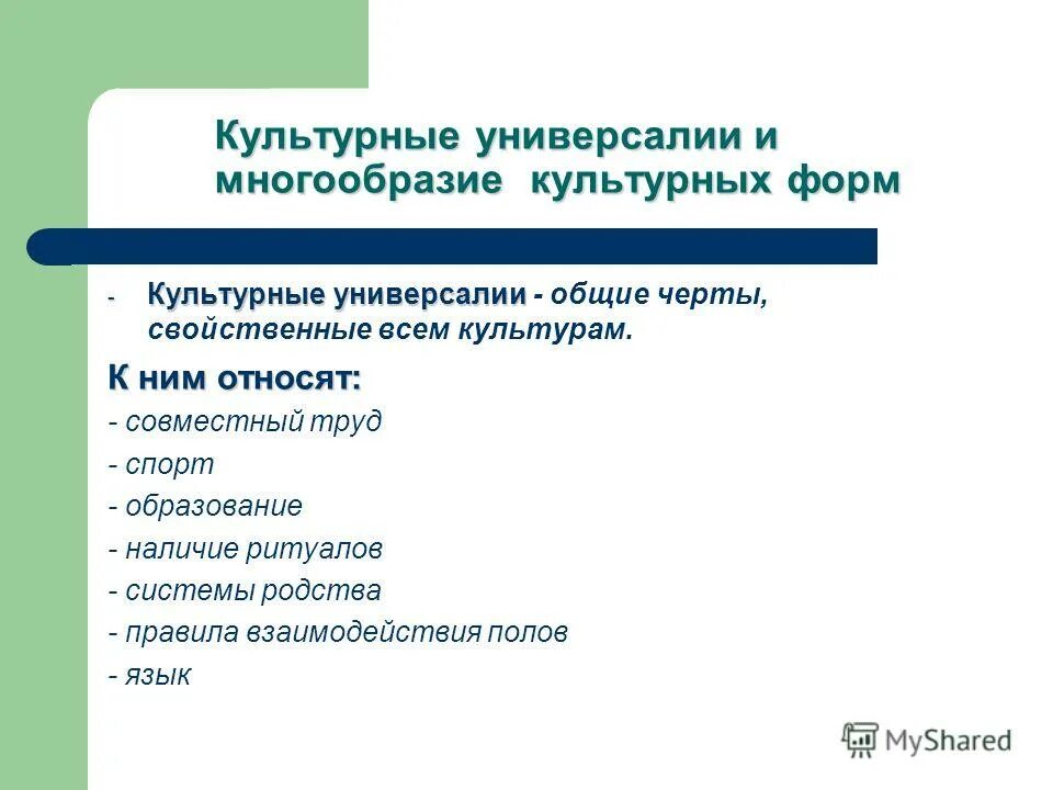 Минусы культурного многообразия