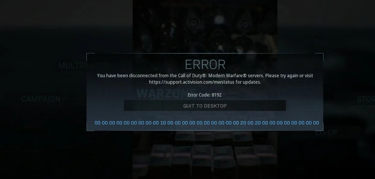 Ошибка diver warzone 2. Ошибка call of duty warzone. ошибки варзон. код ошибки warzone. бан в call of duty.