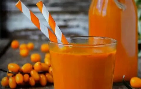 Облепиха через соковыжималку на зиму