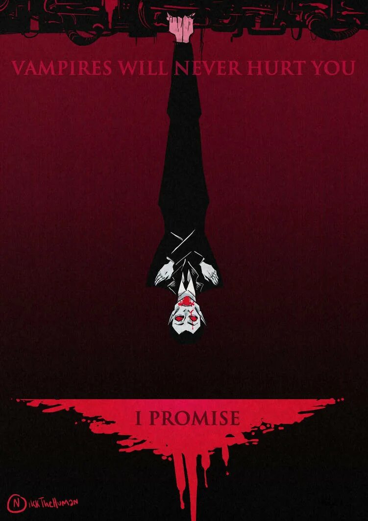 Vampires will never hurt you