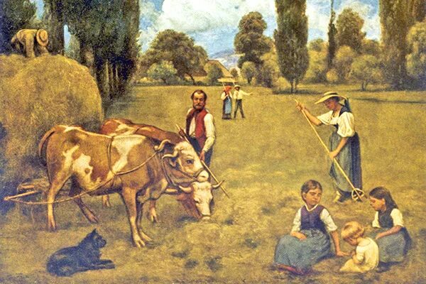 Сельское хозяйство европы 17 век. Крестьяне во второй половине 19 века. Земледелие англии 18 век. Сельское хозяйство в 17 веке. Крестьянский обед в поле.