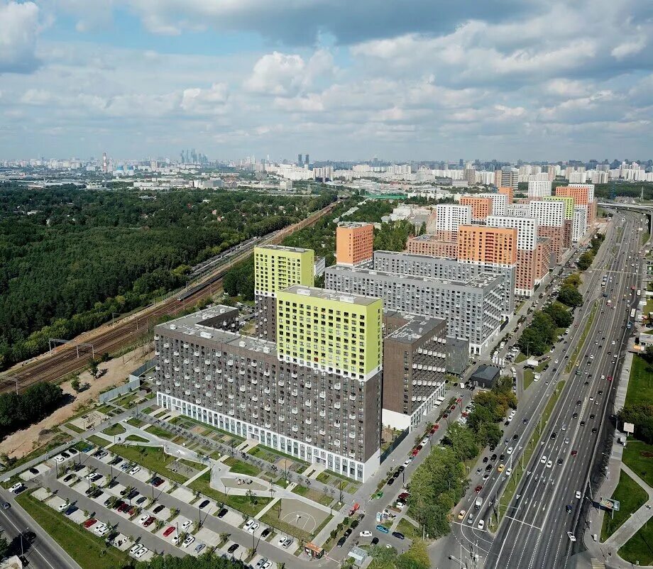 Ход строительства ЖК Мещерский лес в Москве Pronovostroy
